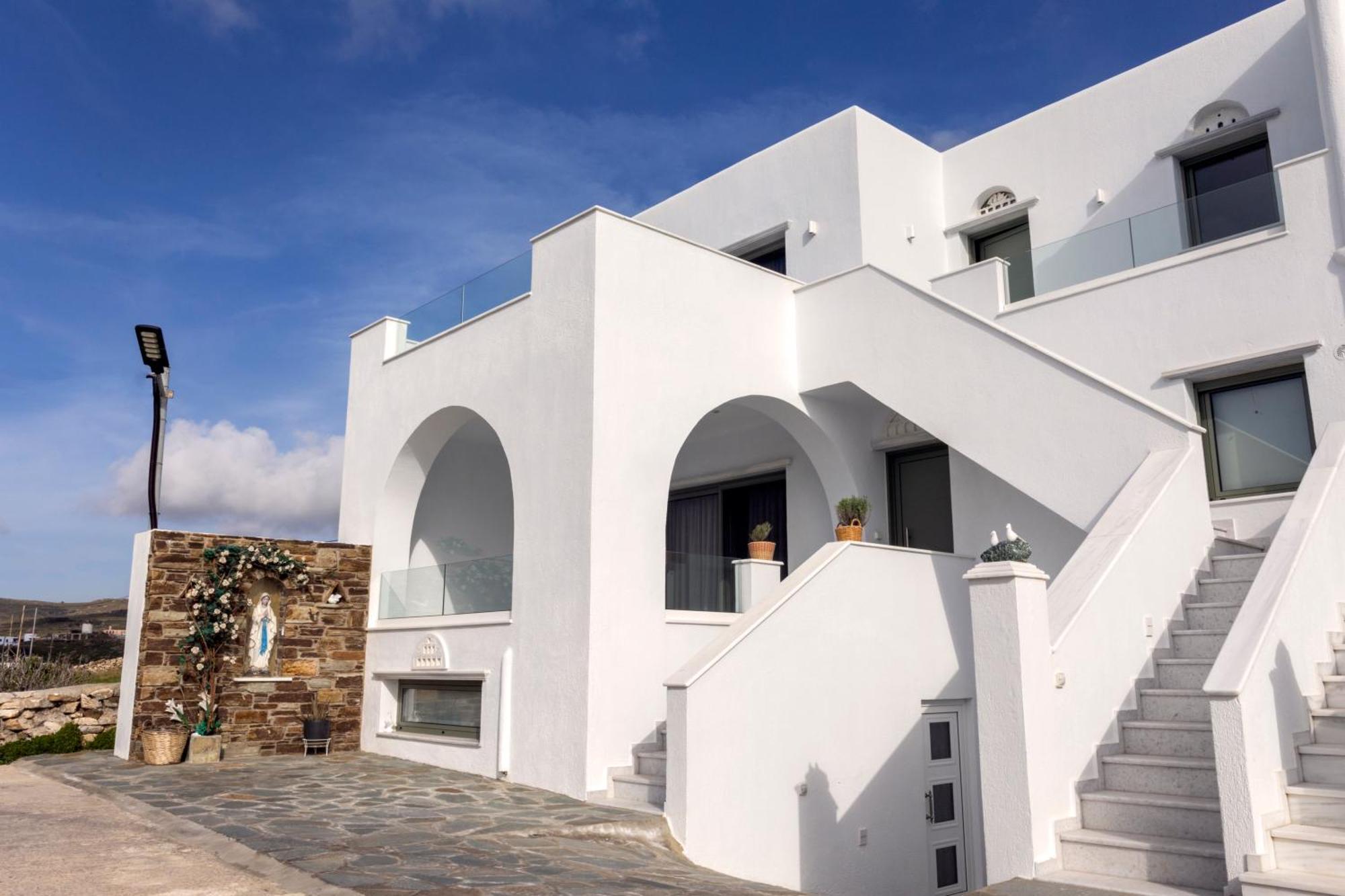 Αegean Εyes Apartment Tínos Exterior foto